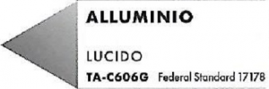 Alluminio Lucido acrilico a base alcolica, 30ml.