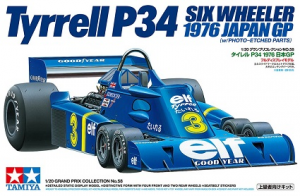 AUTO TYRRELL P34 6 ruote Japan GP +fotoin. 1:20