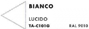 Bianco Lucido vernice acrilica a base alcolica, 30ml.