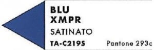 Blu XMPR Satinato ,acrilico a base alcolica, 30ml.