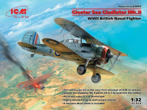 1/32 Gloster Sea Gladiator Mk.II , WWII British Naval Fighter