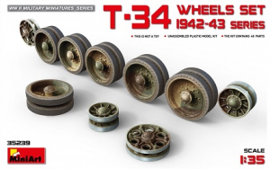 1/35 T-34 Wheels Set. 1942-43 Series