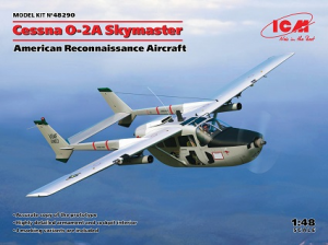 1/48 Cessna O-2A Skymaster, American Reconnaissance Aircraft (100% new molds)