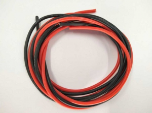 Cavo silicone 18AWG (1m rosso+1m nero) 0,82mm²