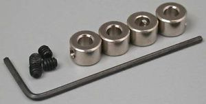 collare 1/8 (3,17mm) con grano 4pz