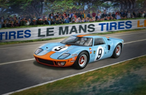 Ford GT 40 Le Mans 1968 1:24