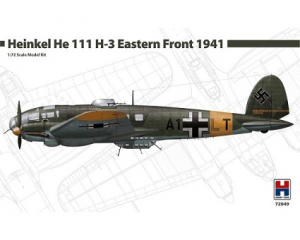 Hobby 2000: 1/72; Heinkel He-111 H-3 Eastern Front 1941 ( Hasegawa + Cartograf )