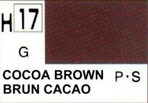 HOBBY COLOR ACRYLIC,COCOA BROWN, MARRONE CACAO  10 ML