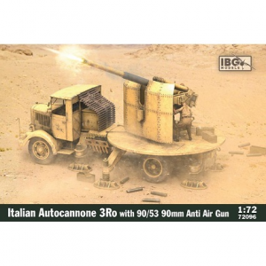 IBG MODELS: 1/72; 3Ro Italian Autocannone 90/53 with 90mm Anti Air Gun