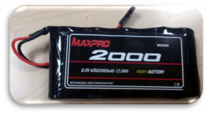 MX batterie NiMh 6V 2000mAh piatta