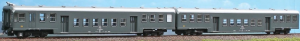 Treno vicinale FS Tipo 1965 a piano ribassato ep.IV grigio ardesia