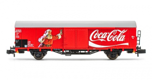 Vagone chiuso porte scorrevoli Coca Cola DB