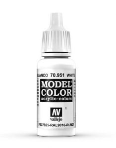 Vallejo MODEL Color: White - colore acrilico 17 ml