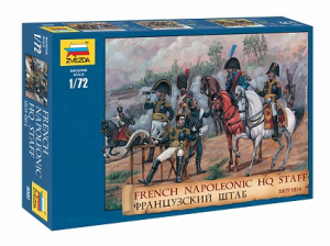 ZVEZDA 8080
1/72 French Napoleonic Headquarter Staff 1805-1814