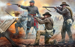 “Do or die!” 18th North Carolina Infantry, Battle of Chancellorsville (5 figures) KIT 1/35