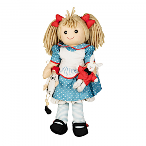 Bambola Alice in stoffa imbottita alta 42 cm - My Doll