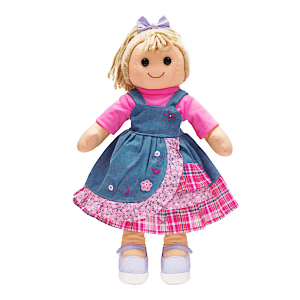 Bambola Mary Kate in stoffa imbottita alta 42 cm - My Doll