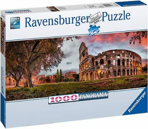 Ravensburger Puzzle 1000 Pz Colosseo Al Tramonto 15077 Per Adulti