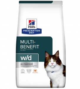 Hill's - Prescription Diet Feline - w/d - 1.5kg - SCAD. 07/23