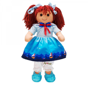 Bambola Athi in stoffa imbottita alta 42 cm - My Doll