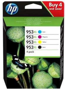 NR. 953XL Value-Pack (4x 953XL C/M/Y/K)