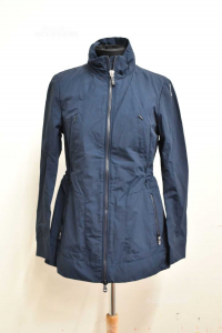 Jacket Waterproof Woman Geoxsize 42 Blue New
