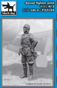Soviet fighter pilot WWII N°3