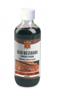 OLIO RESTAURATORE FLACONE 200 ml MOGANO 