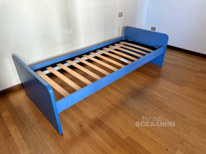 Bed Single Blue Included Of
