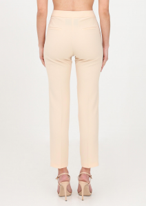 Trousers with Jewel Button