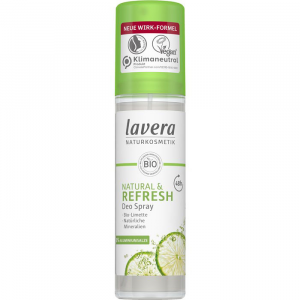 Deodorante spray natural e refresh Lavera 75 ml