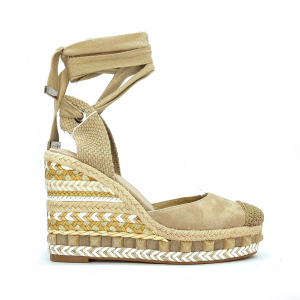 Sandali espadrillas beige Alma en Pena