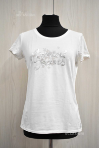 T-shirt Woman Armani Jeans Size 46 White