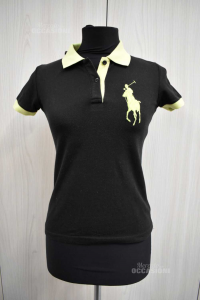 T-shirt Woman Polo Ralph Lauren Size S Black Green