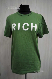 T-shirt Man Richmond Green Size L