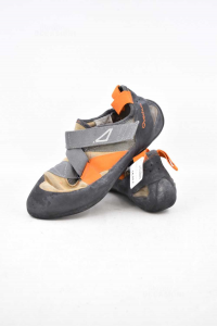 Schuhe Von Arrampicata Größe 41 Quechua Braun Orange Schwarz