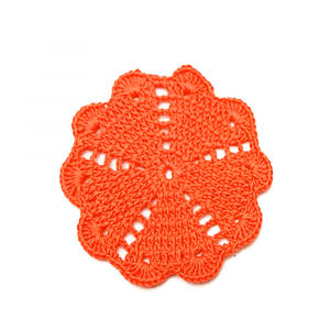 Sottobicchieri colorati ad uncinetto 10 cm - 6 PEZZI - Crochet by Patty