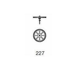 ETA 2801-1 Ref. 227 Ruota dei secondi Second wheel H1 ETA 2824-2 P240