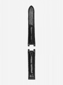 Cinturino  in vero coccodrillo brasile 20x18 mm anche per Cartier Pashà 38 mm