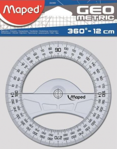 Goniometro 360°/12cm GEOMETRIC