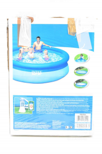 piscina intex easy set 305x76 Cm + Pompa Filtro E Telo Copertura