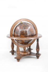 Globus Aus Holz Dekorativ Kartstadt 30 Cm Höhe