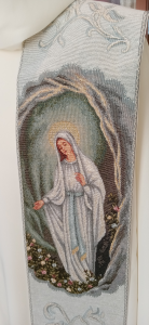 Stola Mariana Madonna di Lourdes e Santa Bernadette