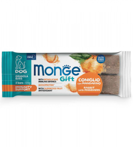 Monge - Gift Dog - Granola Bars - Immunity Support - 120gr