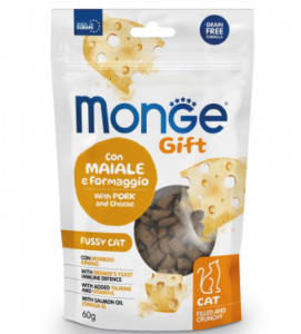 Monge - Gift Cat - Filled and Crunhy - Appetito Difficile - 60gr