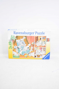 Puzzle Ravensburger 3 X 49 Cn La Carica Dei 101