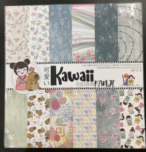 KAWAII Dillo con un Kanji 12x12