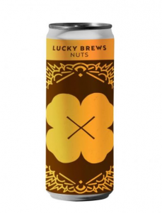 Lucky Brews, Nuts, Brown Porter, 4,3%, lattina 33cl