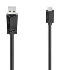 micro USB-B / USB M/M - 1,5MT -3A - syncro&charge -BK