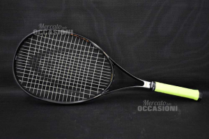 Tennis Racket Head Black Power 660 Cm Cubes With Case (screpolata)